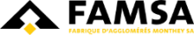 Logo Famsa Fabrique d'Agglomérés Monthey SA