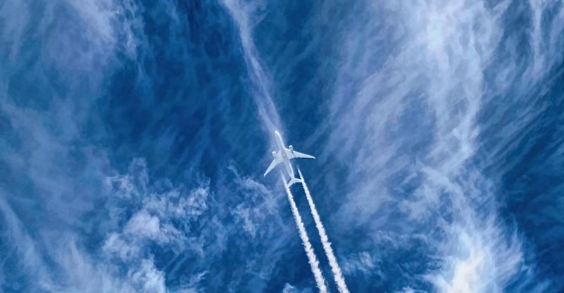 Illustration d'un avion symbolisant le climat de travail
